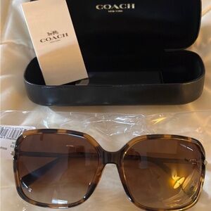 Coach Women's Brown Sunglasses